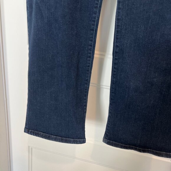 Buffalo David Bitton Alyssa Blue High-Rise Straight Leg Stretch Denim Jeans, 16 - Picture 4 of 6